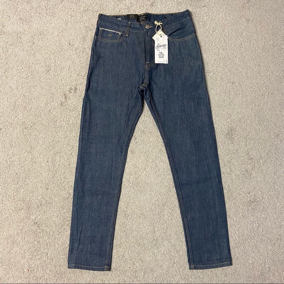 SOLD! New SCOTCH & SODA Men’s Lot 22 Dean Raw Italian Selvedge Loose Tapered Fit - Picture 3 of 14
